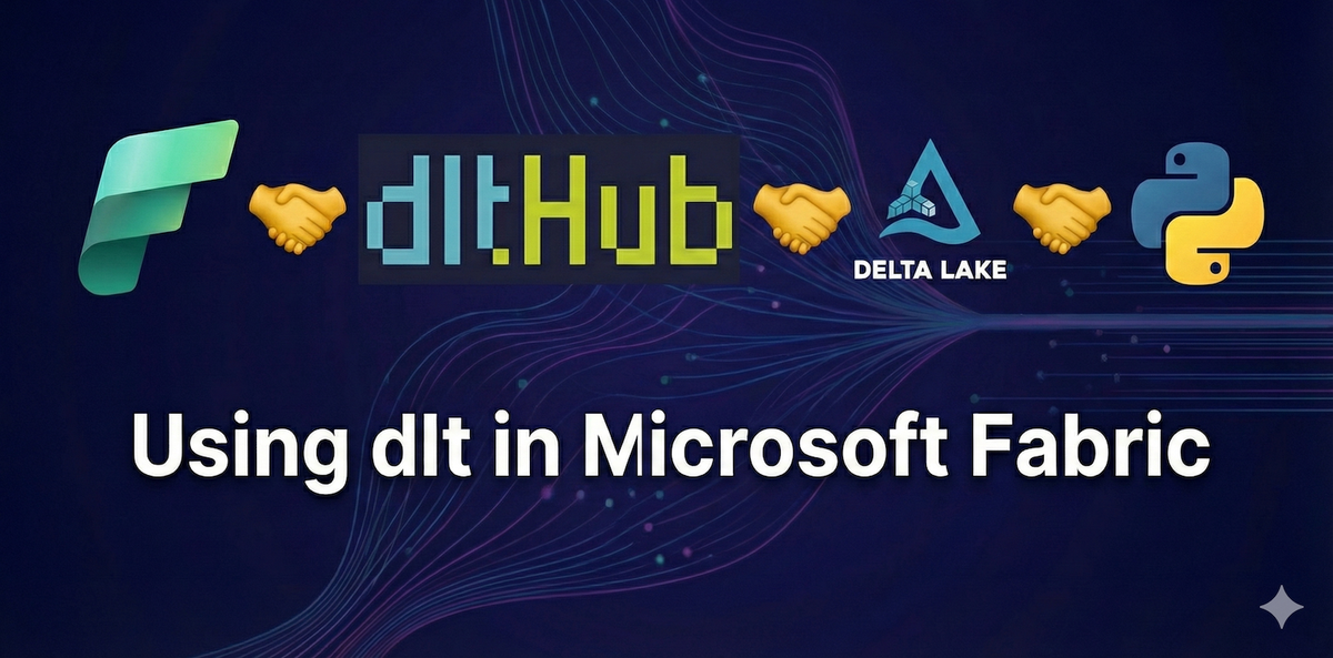 Using dlt (data load tool) in Microsoft Fabric